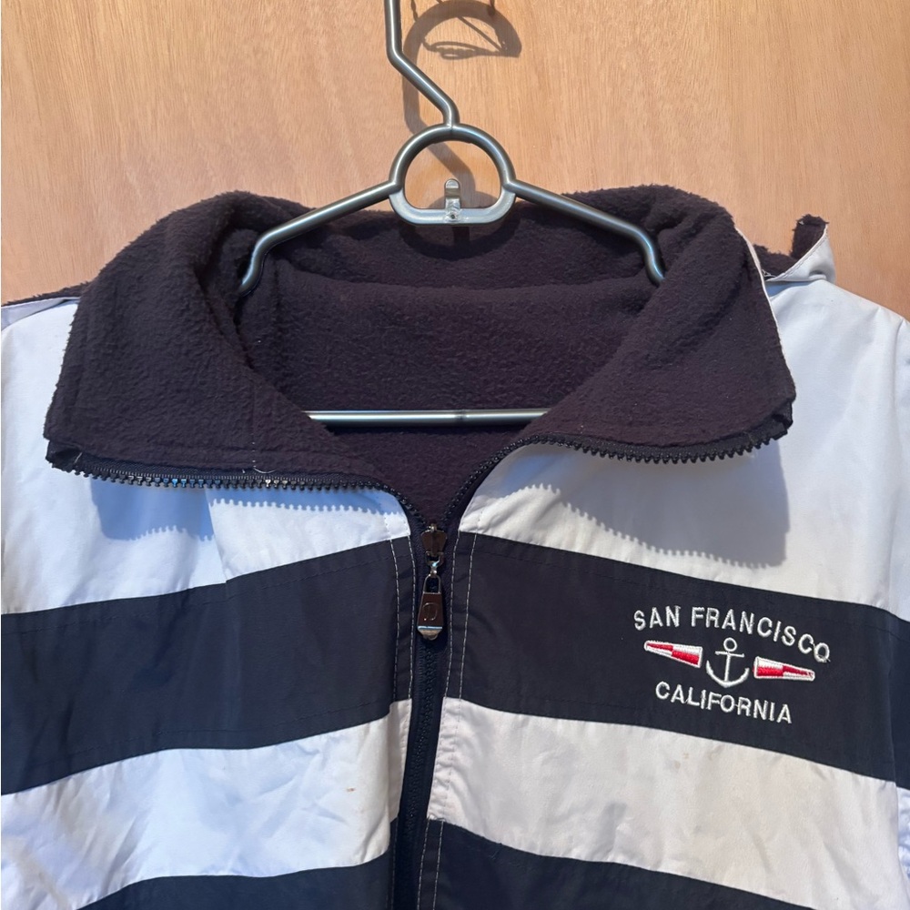 White Jacket With Nautical Design - image 2